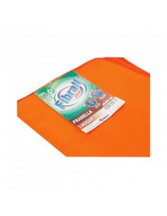 FRANELA FIBRAN NARANJA ALGODON 40X50