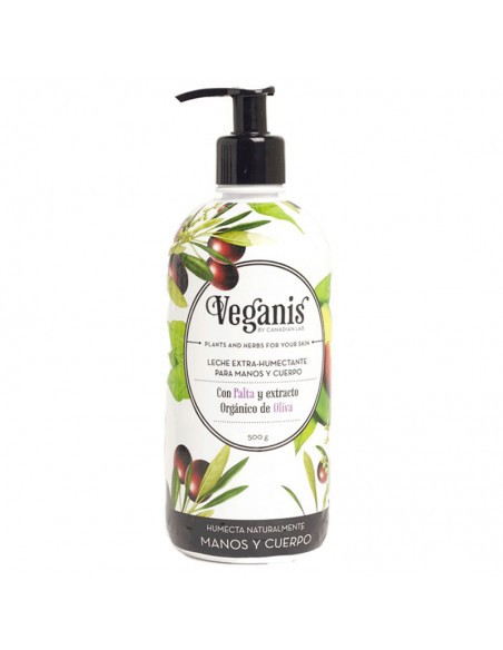 CREMA PARA CUERPO VEGANIS ULTRA HUMECTANTE 500 GR