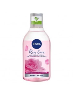 AGUA MICELAR NIVEA ROSA CARE 400CC