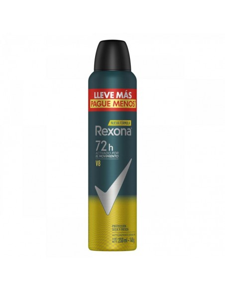 DEO.REXONA AP V8 MEN ED LIMITADA 250CC