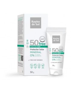 RAYITO DE SOL PROTECTOR SOLAR FPS50 MINERAL PIEL SENSIBLE X 50 GRAMOS