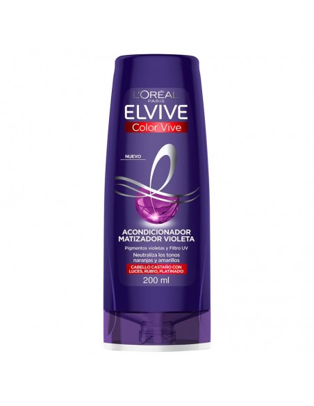 Acondicionador Elvive Matizador Purple 200cc