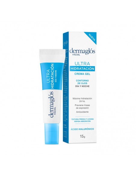 GEL CONTORNO DE OJOS ULTRA HIDRATACIÓN DERMAGLOS