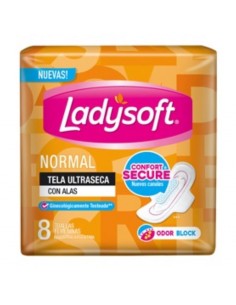 Toallitas Ladysoft Normal Ultra Seca 8 U