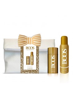 SET DE PERFUME BOOS NECESER+INT WOMAN LUMIERE EDP+DEO 90 CC