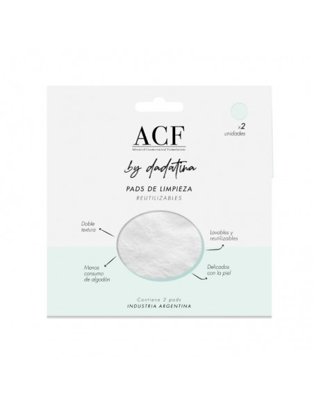 ACF BY DADATINA PAD DE LIMPIEZA X2