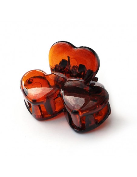 MINI BROCHE BASICCARE CORAZON MARRON