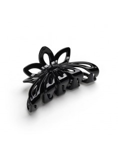 BROCHE GRANDE BASICCARE NEGRO FLOR