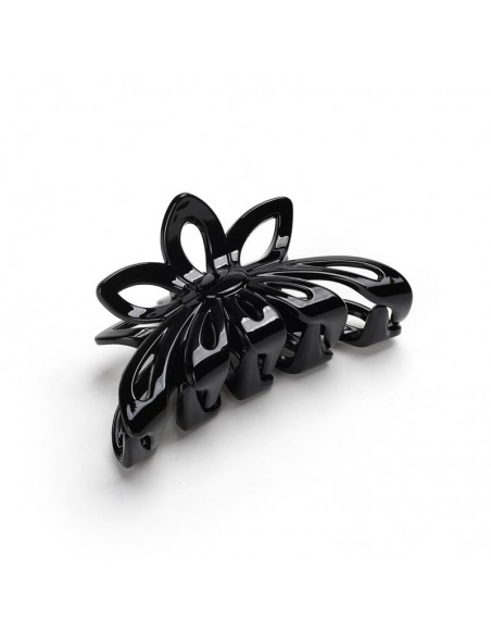 BROCHE GRANDE BASICCARE NEGRO FLOR