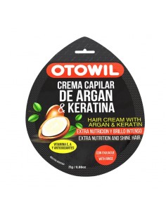 Crema Capilar de Argán & Keratina| Sobre x 25grs