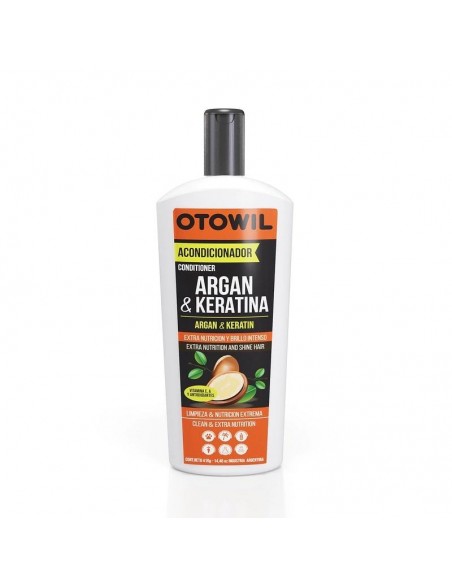 Crema Capilar de Argán & Keratina | Acondicionador x 410ml