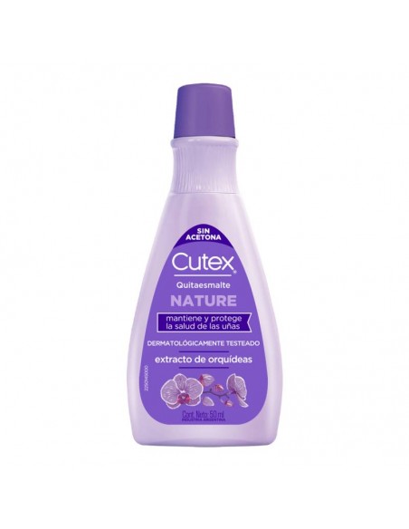 QUITA ESMALTE CUTEX NATURE 50CC