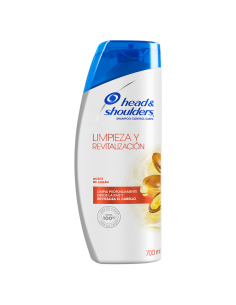 SHAMPOO HEAD & SHOULDERS LIMPIEZA Y REVITALIZACIÓN ACEITE DE ARGAN