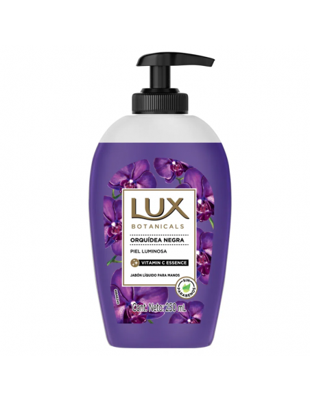 Jabón líquido Lux tocador orquídea negra 250 g.