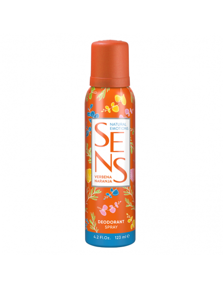 DEO SENS VERBENA NARANJA X123CC