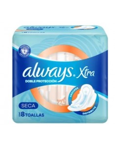 T.F.ALWAYS XTRA DOBLE PROT SECA 8UN