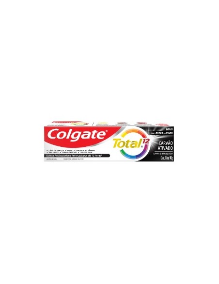 DENTIFRICO COLGATE TOTAL 12 CARBON ACT 90G