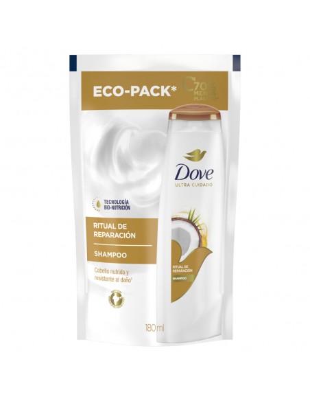 SHAMPOO DOVE RITUAL REPARACION COCO DOY PACK 180 CC
