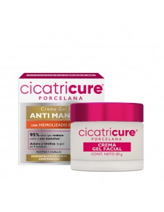 CR CICATRICURE GEL FACIAL PORCELANA 50GR