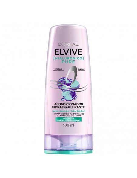 ACOND.ELVIVE HIALURONICO PURE 400CC