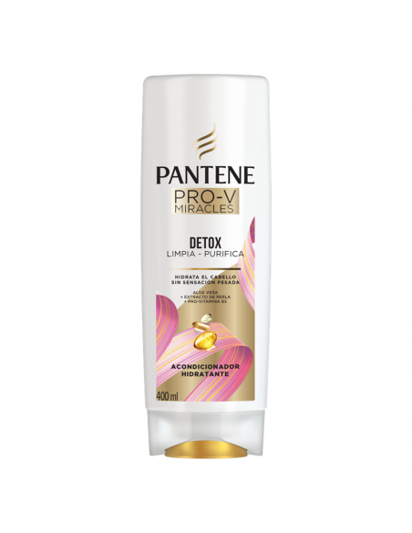 ACONDICIONADOR PANTENE prov miracles detox 400 cc