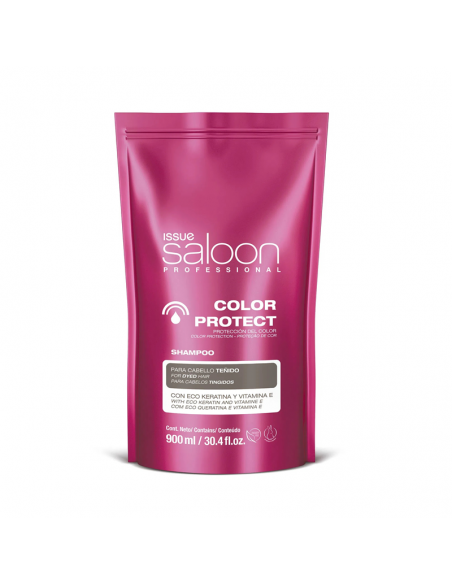 SHAMPOO ISSUE SALOON COLOR PROTECT 900 CC