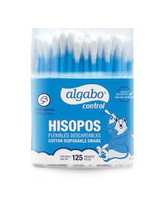 HISOPOS ALGABO TUBO 125UN