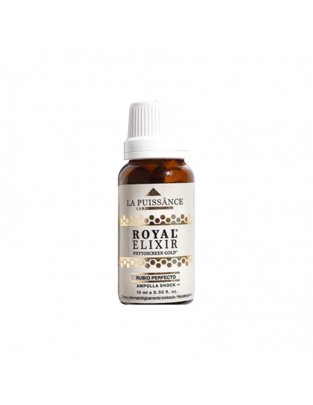 AMPOLLAS CAPILARES LA PUISSANCE ROYAL ELIXIR - PHYTOSCREEN GOLD 15 cc