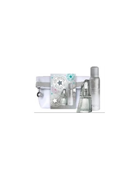 SET DE PERFUME CIEL CRYSTAL EDP X50CC+CREMA 85GR+NECESE  