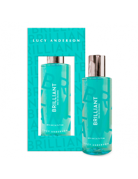 COLONIAS/PERFUMES/LOCIONES LUCY ANDERSON EAU BRILLIANT 200 cc