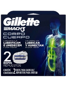 GILLETTE MACH3 CUERPO REPUESTO 2UN