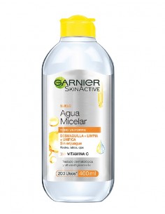 DESMAQUILLANTE GARNIER agua micelar aclaradora  