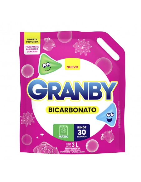 DET.LIQ GRANBY ROSAS BAJA ESP DP 3LT