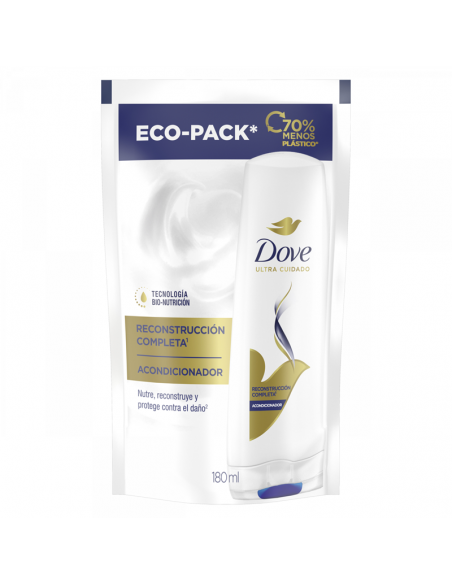 ACONDICIONADOR DOVE recontruccion completa doy pack 180 cc