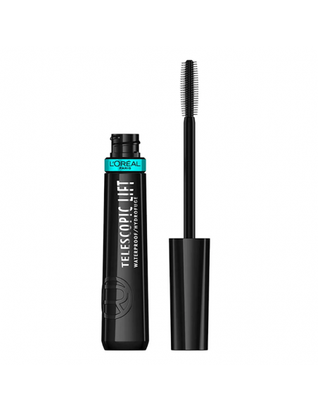 MASCARA PARA PESTAÑAS LOREAL TELESCOPIC LIFT WTP BLACK 36HS 10 cc