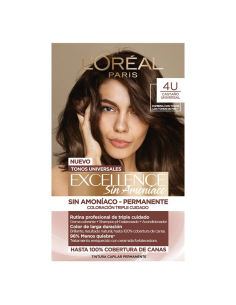 KIT SIN AMONIACO EXCELLENCE T 4 CASTAÑO  