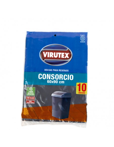 BOLSAS VIRUTEX plana 60x90 10 un