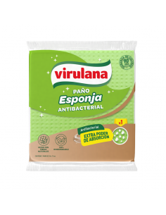 TEXTILES Y PAÑOS VIRULANA ESPONJA X1  