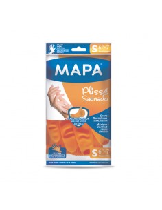 GUANTES MAPA PLISSE SATINADO CHICO
