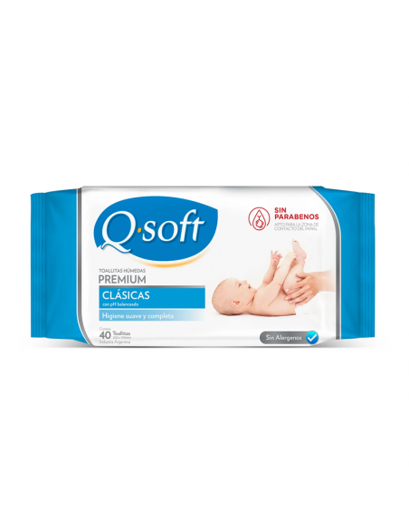 T HUMEDAS Q-SOFT CLASICA C/TAPA FP 40UN