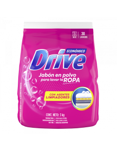DETERGENTE EN POLVO DRIVE eco matic 3 kg