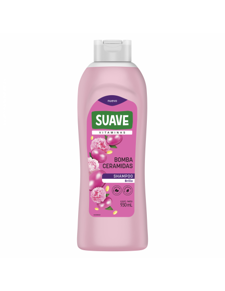SHAMPOO SUAVE bomba ceramidas 930 cc