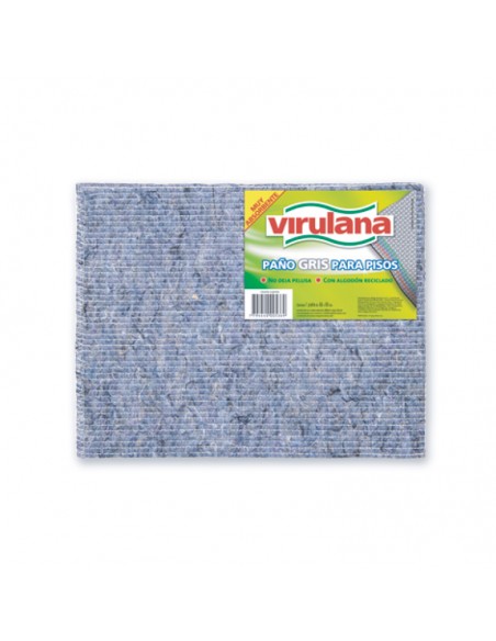PAÑO VIRULANA P/PISO GRIS 1UN