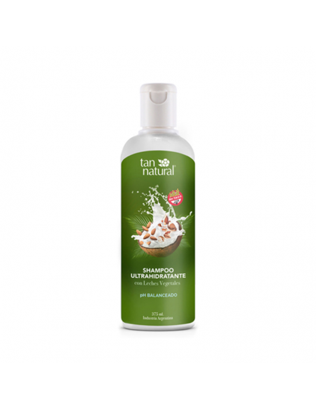 SHAMPOO TAN NATURAL ULTRAHIDRATANTE C/LECHE VEGETAL 375 cc