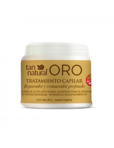 CREMA DE TRATAMIENTO TAN NATURAL CAPILAR ORO - RESTAURACION PROFUNDA 250 gr