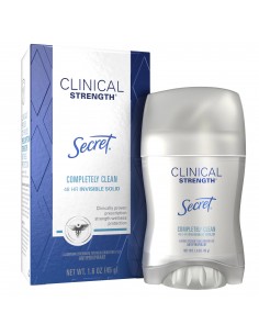 DESODORANTE PERSONAL  SECRET CLINICAL COMPLETELY CLEAN 45 gr