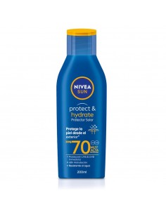 PROT.SOLAR NIVEA HIDR F70 200CC