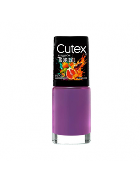 ESMALTES CUTEX TROPICAL CIRUELA 074  