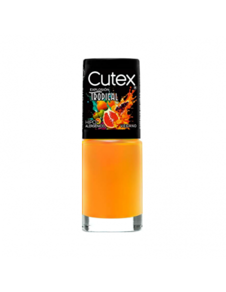 ESMALTES CUTEX TROPICAL PAPAYA 075  