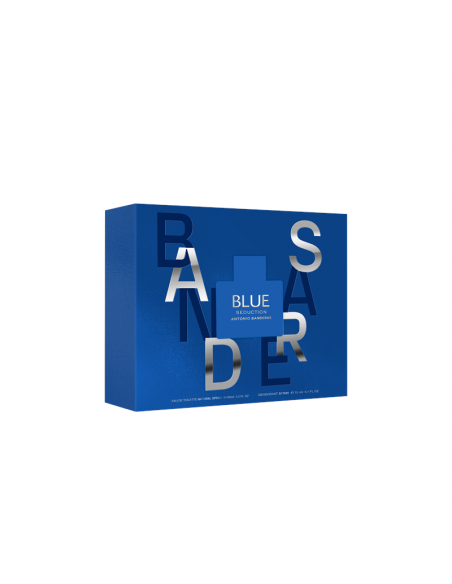SET DE PERFUME ANTONIO BANDERAS BLUE SEDUCTION EDT + DEO X150CC 100 CC